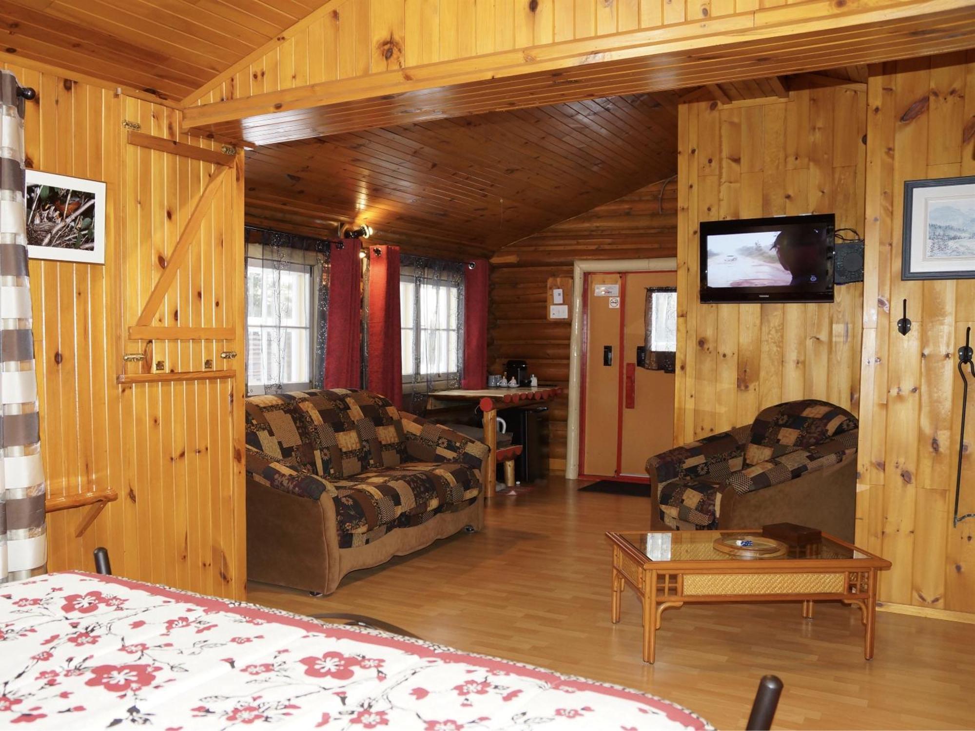 Domaine Le Bostonnais - Le Village En Bois Rond Ла Тук Стая снимка
