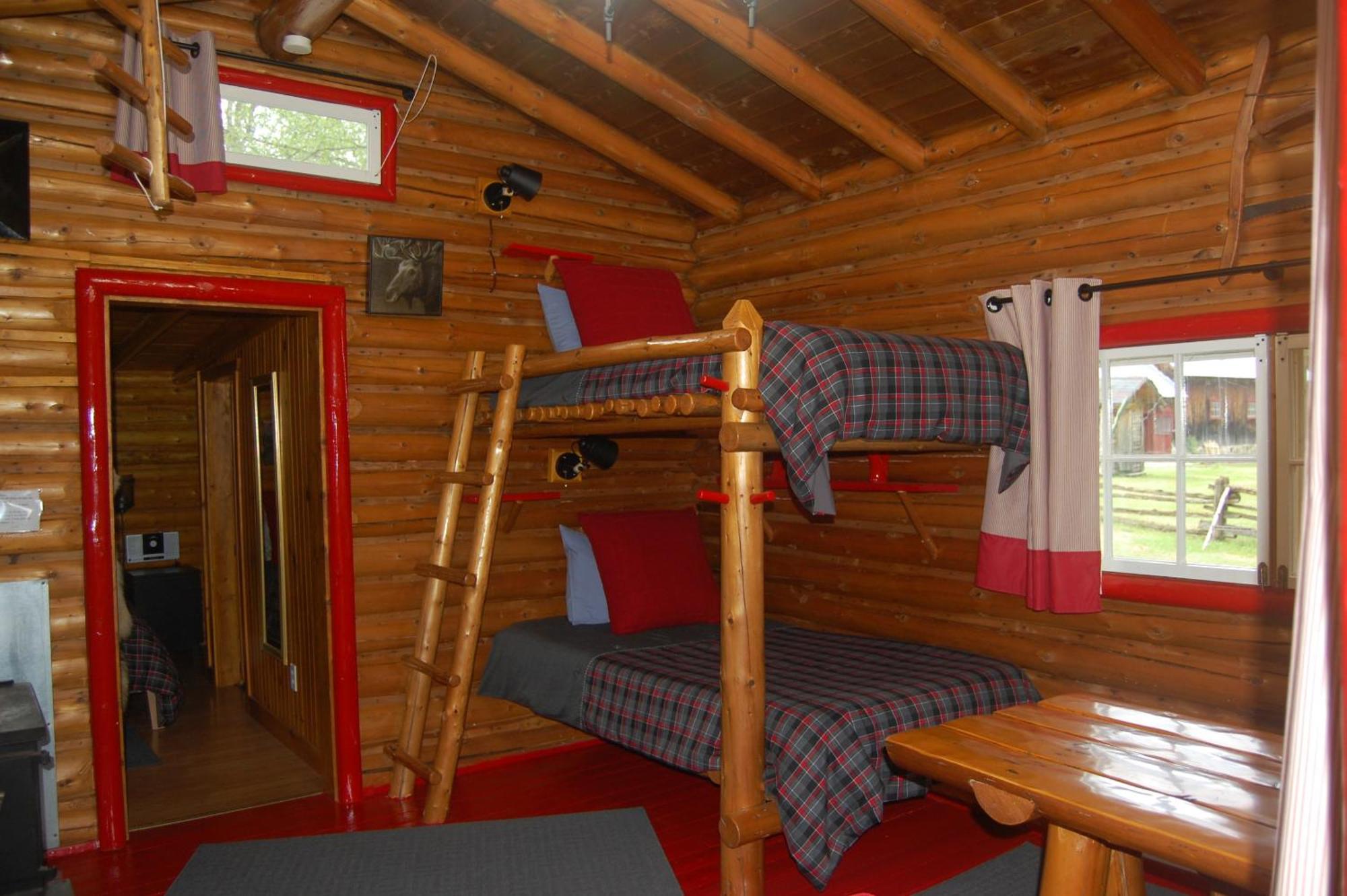 Domaine Le Bostonnais - Le Village En Bois Rond Ла Тук Стая снимка