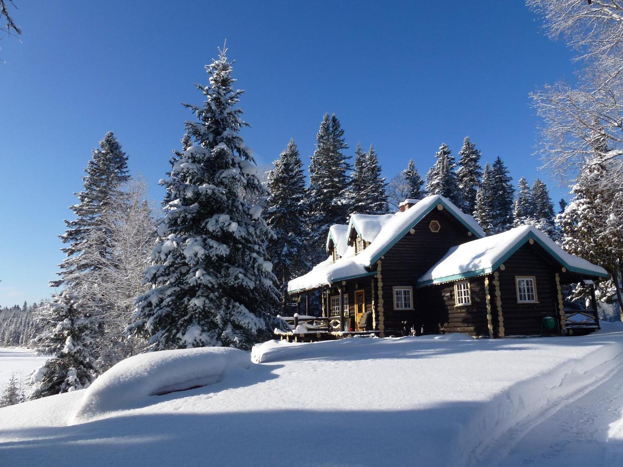 Domaine Le Bostonnais - Le Village En Bois Rond Ла Тук Екстериор снимка